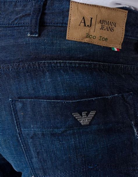 armani jeans labels.